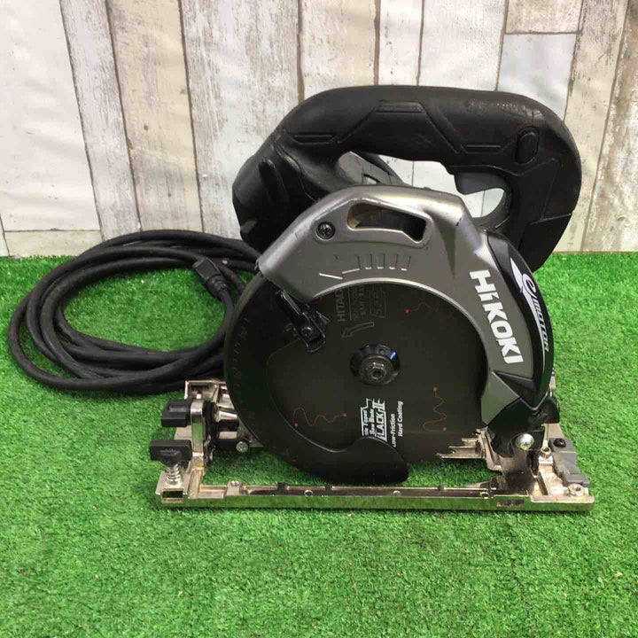 HiKOKI(旧日立工機) 深切り電子丸のこ のこ刃径165mm 1050W 逆5゜傾斜切断機構 切込み深さ調整機構 LEDライト付 グリーン C6MEY(S)【町田店】