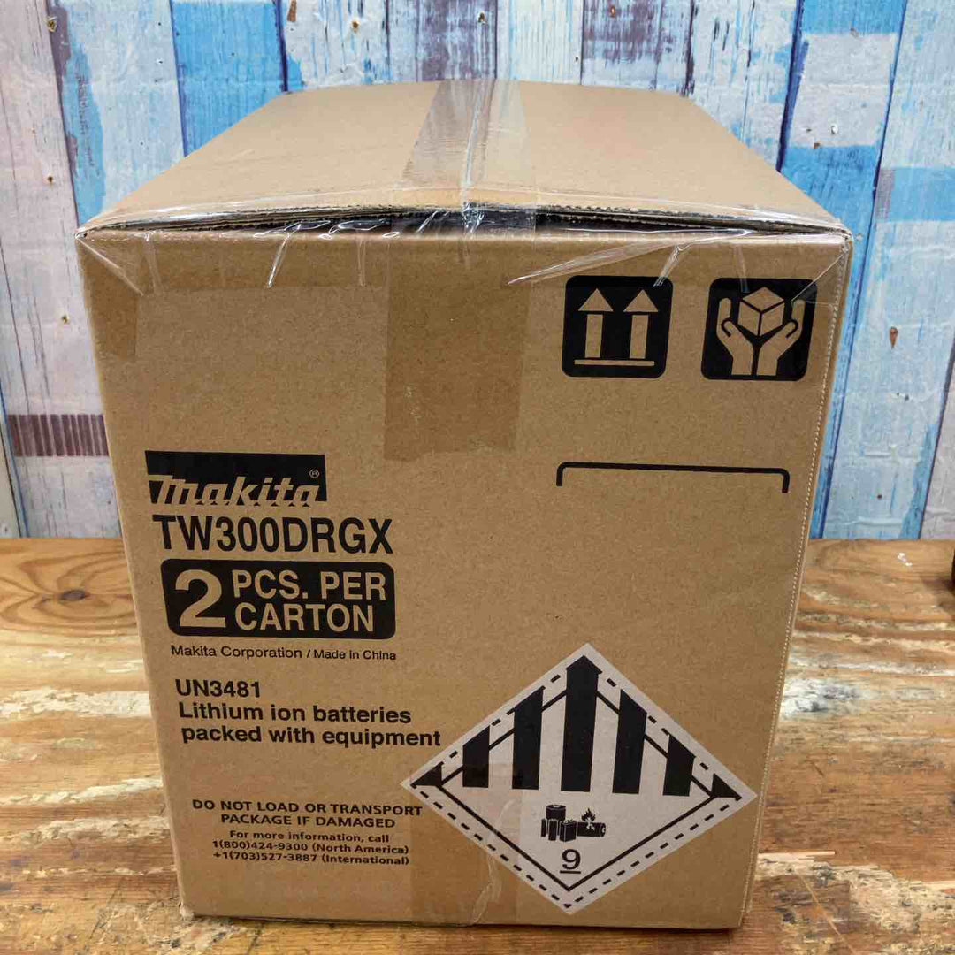 【未使用品】マキタ makita コードレス インパクトレンチ TW300DRGX 2台セット まとめ売り 純正 フルセット【柏店】