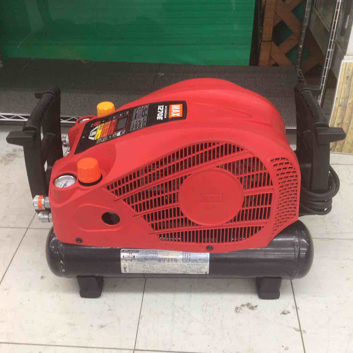 【中古品】 マックス/MAX エアコンプレッサー AK-HL1270E_レッド 【鴻巣店】