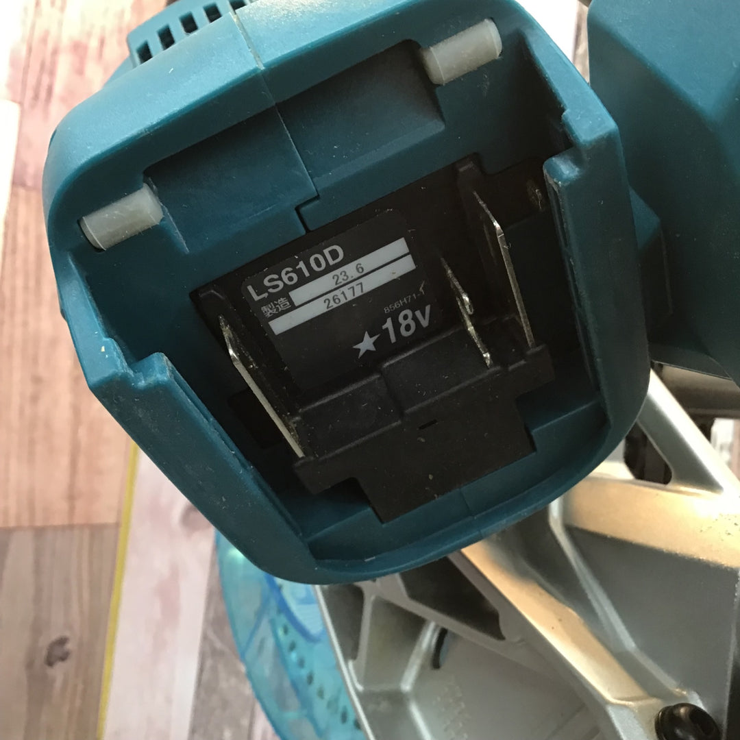 ★マキタ(makita) コードレススライドマルノコ LS610DZ【八潮店】