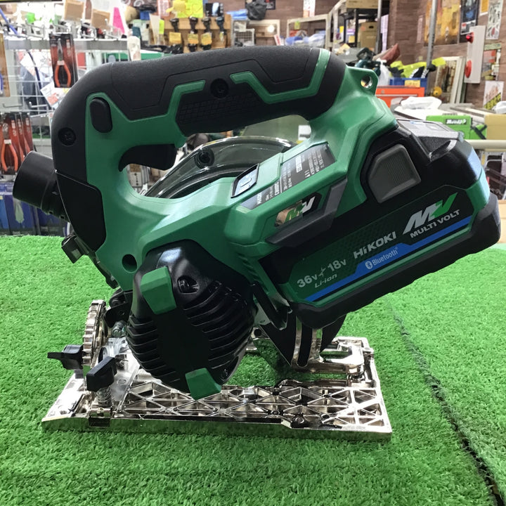 【未使用】 ハイコーキ HiKOKI 125mm マルチボルト コードレス集じん丸のこ C3605DYC(XPSZ) 【桶川店】