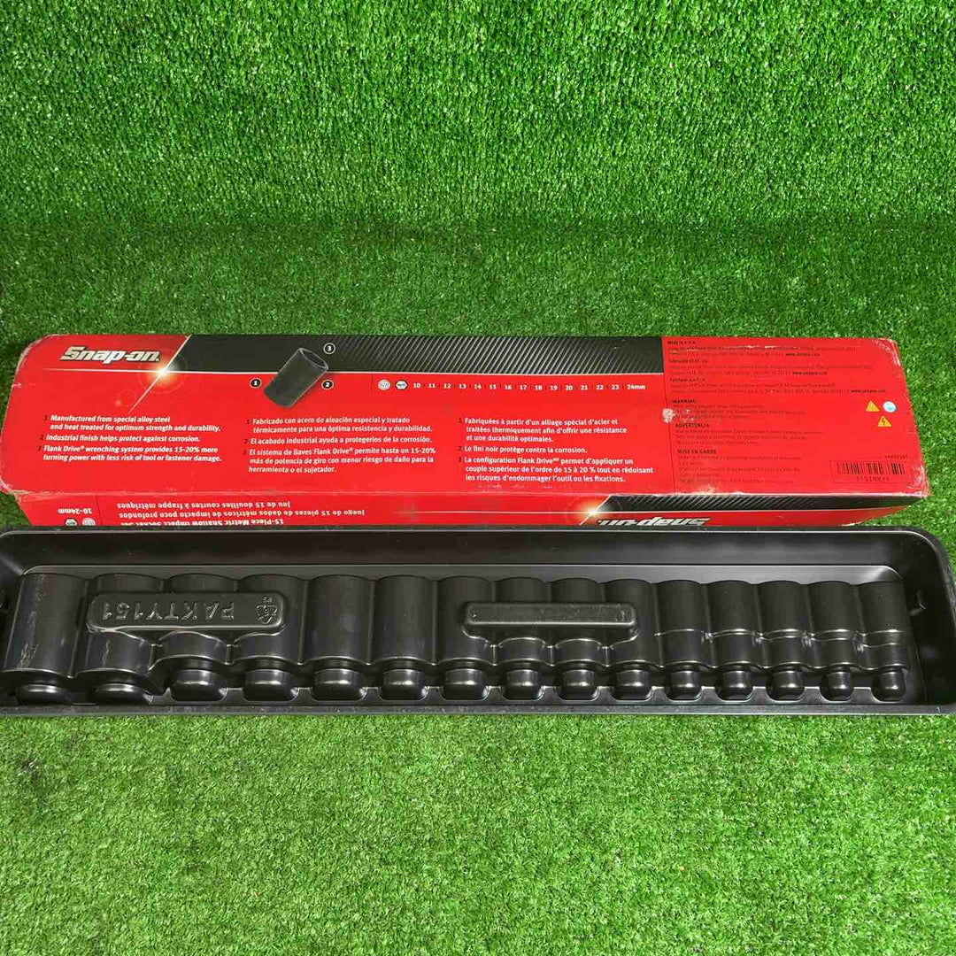 Snap-on スナップオン インパクトシャローソケット15個セット 315IMMYA【藤沢店】