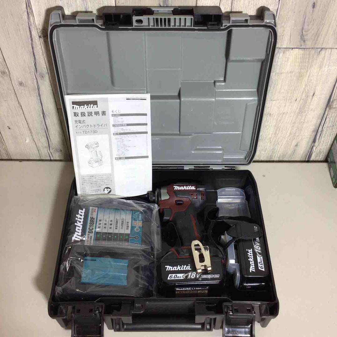 ★マキタ(makita) コードレスインパクトドライバー TD173DGXAR【戸田店】