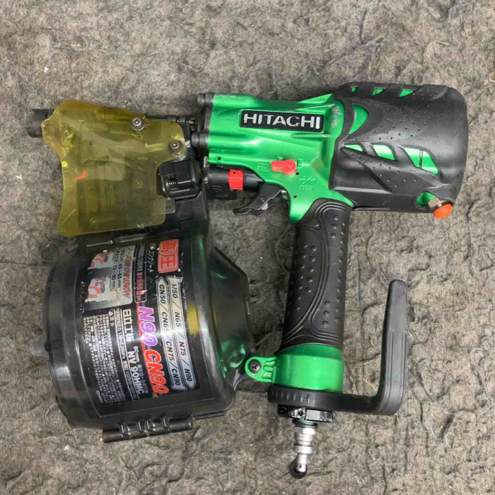 ★ハイコーキ(HIKOKI ※旧:日立工機) 高圧エア釘打ち機 NV90HMC(L)【鴻巣店】