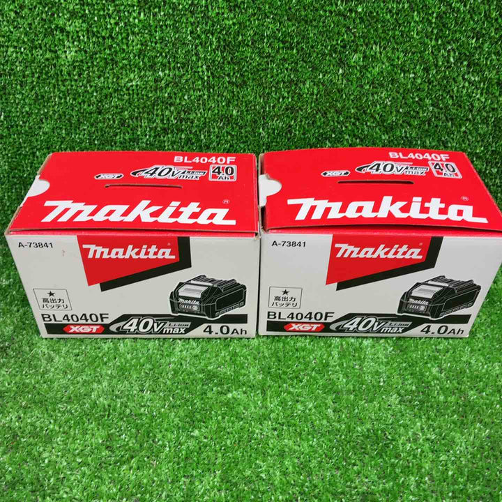 マキタ(makita) リチウムイオンバッテリー 40Vmax/4.0Ah BL4040F 2個セット【藤沢店】