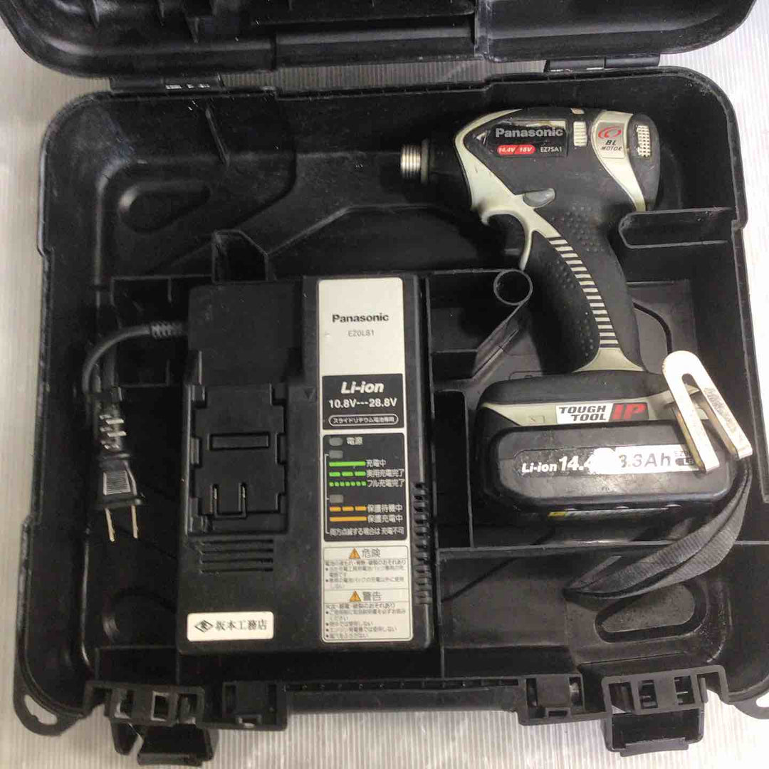 ★パナソニック(Panasonic) コードレスインパクトドライバー EZ75A1LR2F-H【草加店】