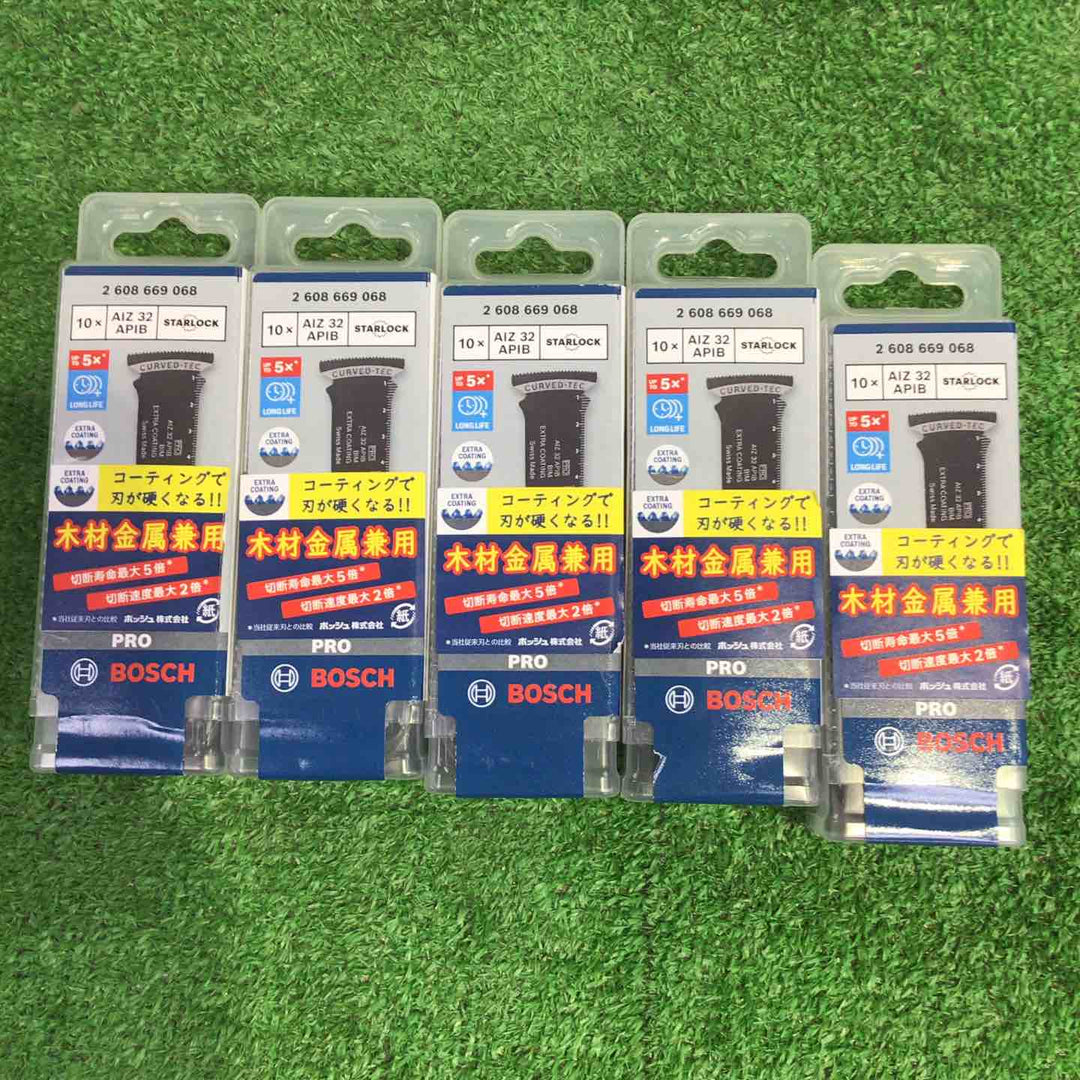 ボッシュ(BOSCH) マルチツールブレードスターロック AIZ32APIB/10 10本入り 5個セット【町田店】