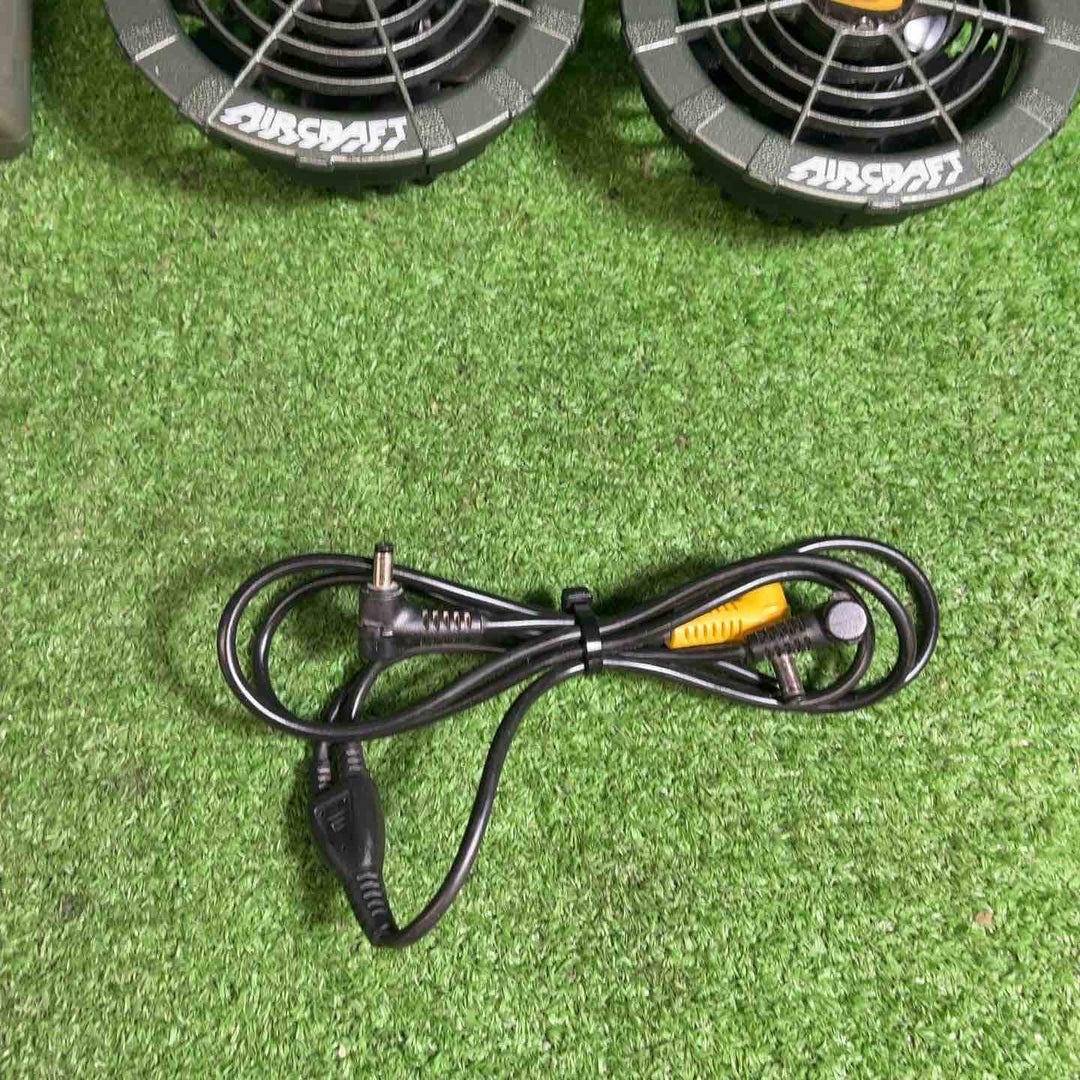 ◇バートル(BURTLE) 空調服 エアークラフト ファンユニット AC270/271 + バッテリー AC260 13V セット【藤沢店】