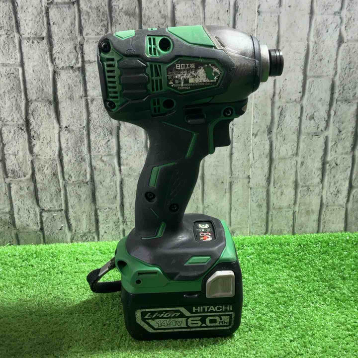 ★ハイコーキ(HIKOKI ※旧:日立工機) コードレスインパクトドライバー WH14DDL2(2LYPK)(L) 動作確認済【川口店】
