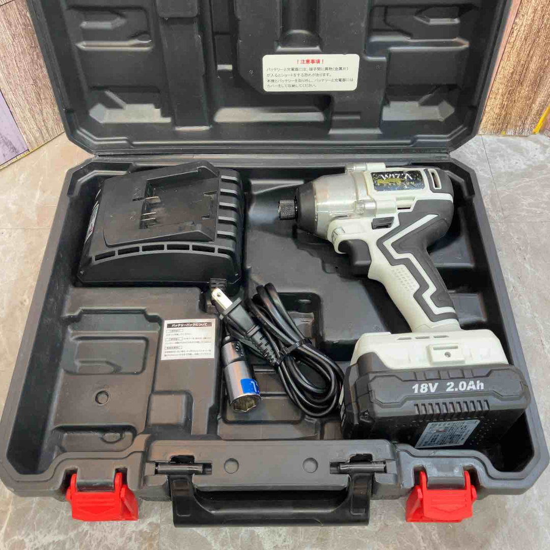 ◇ウィザ WIZ’A 18V 充電式インパクトドライバ WZ-181D(BL)S【八潮店】