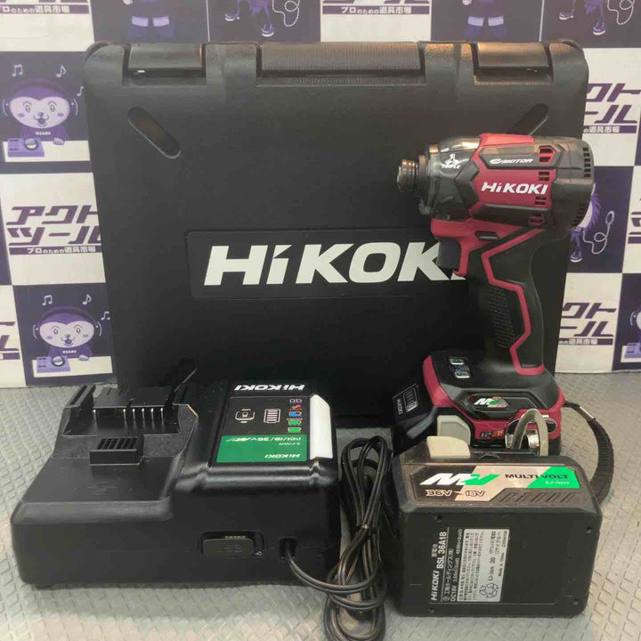 【中古品】ハイコーキ(HIKOKI ※旧:日立工機) コードレスインパクトドライバ WH36DC(2XPRS)【所沢店】