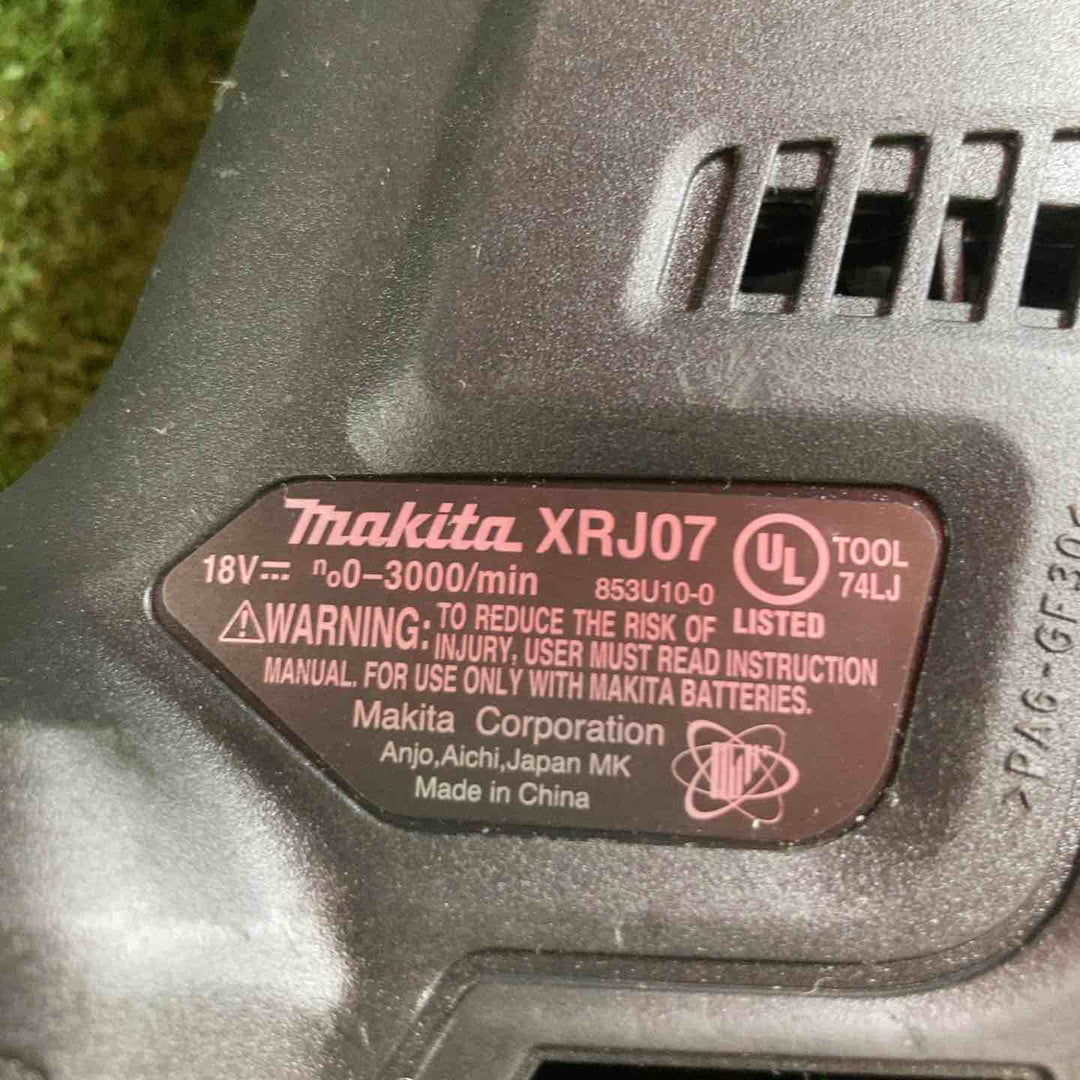 ◇マキタ XRJ07ZB（黒） コンパクトレシプロソー 18V LXTリチウムイオン ブラシレス 本体のみ MAKITA【川崎店】
