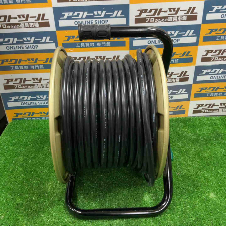 ◇日動工業 NICHIDO コードリール 電工ドラム マジックリール 単相100V NP-EB24F 20M【草加店】