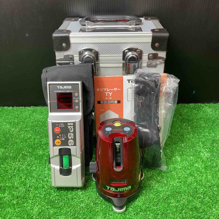 ◇タジマ(Tajima)  レーザー墨出し器 ゼロTY 縦・横 ZERO-TY 受光器(ML-RCV2)付き【岩槻店】