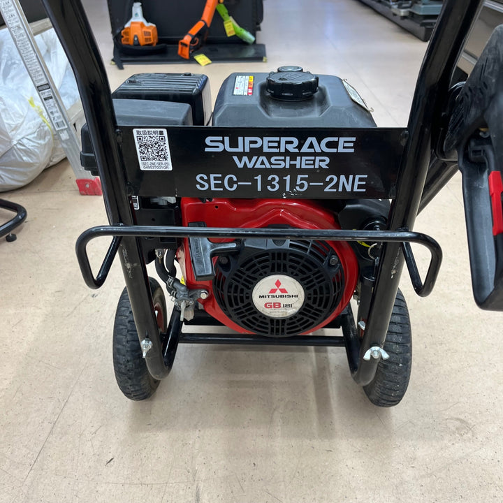 【中古品/店頭受取り限定】◇スーパー工業 エンジン式コンパクト＆カート型 高圧洗浄機 SEC-1315-2NE【東大和店】