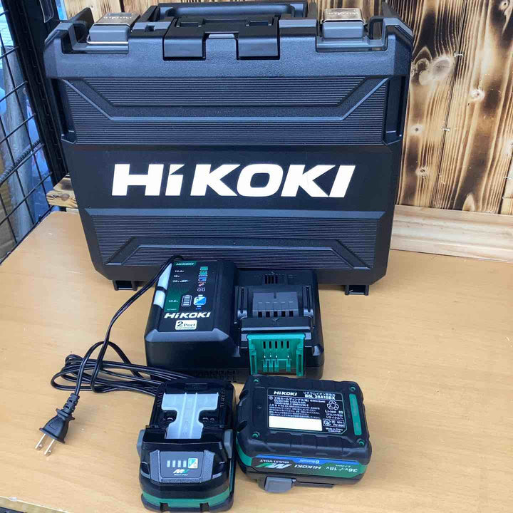 ★ハイコーキ(HIKOKI ※旧:日立工機) コードレスインパクトドライバ アグレッシブグリーン WH36DD(2XHLSZ)【越谷店】