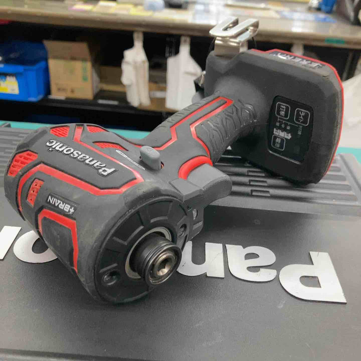 【中古品】◇パナソニック 充電インパクトドライバー EZ1PD1 デュアル(14.4V/18V対応)+BRAIN 電子クラッチ搭載  EXENA Pシリーズ レッド EZ1PD1J18A1R【戸田店】