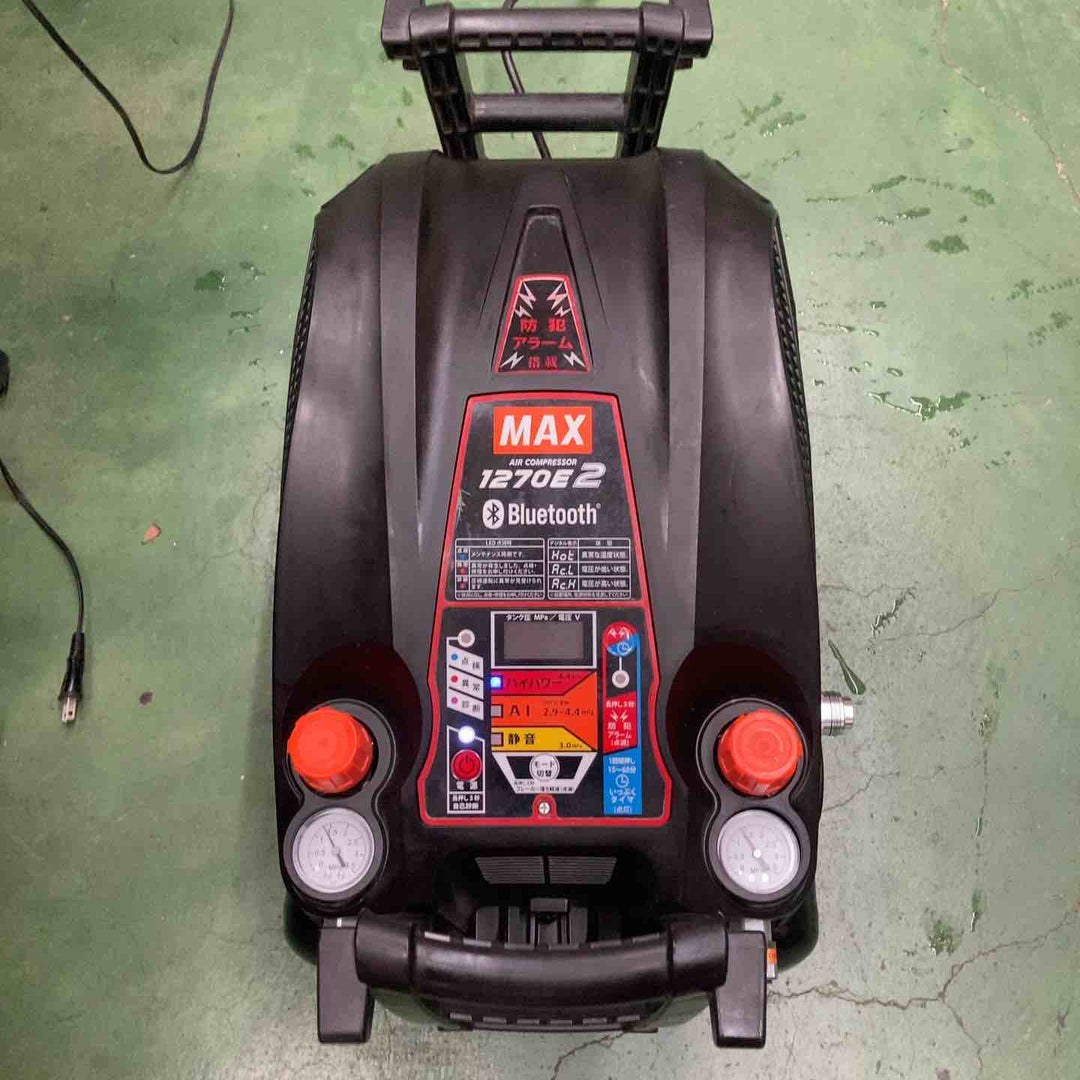マックス(MAX) エアコンプレッサー AK-HH1270E2_レッド【桶川店】