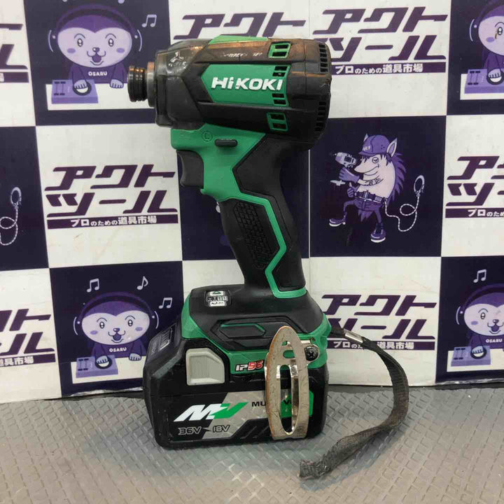 【中古品】ハイコーキ(HIKOKI ※旧:日立工機) コードレスインパクトドライバー WH18DC(NN)【所沢店】