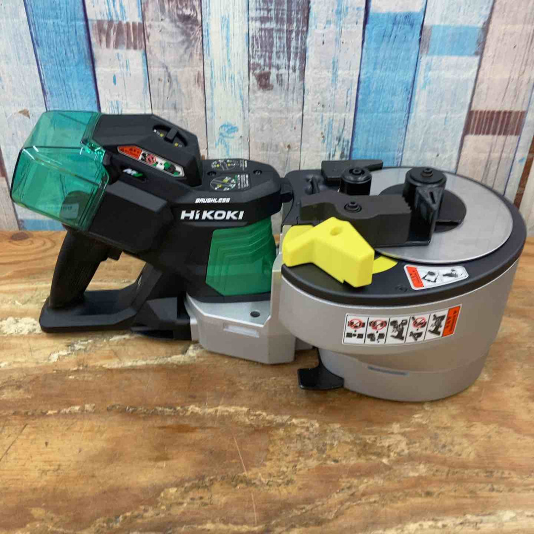 ★ハイコーキ(HIKOKI ※旧:日立工機) コードレス鉄筋カットベンダ VB3616DA(NN)本体のみ 店頭展示品【柏店】