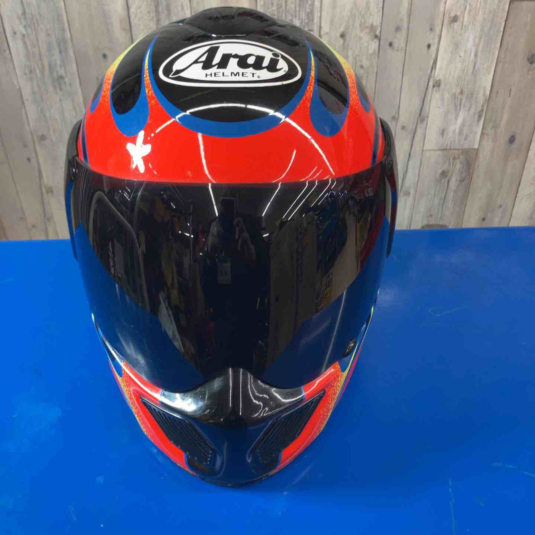 【中古品】 Arai/アライ (ヘルメット) 59.60cm ファイヤーカラー 【東大和店】