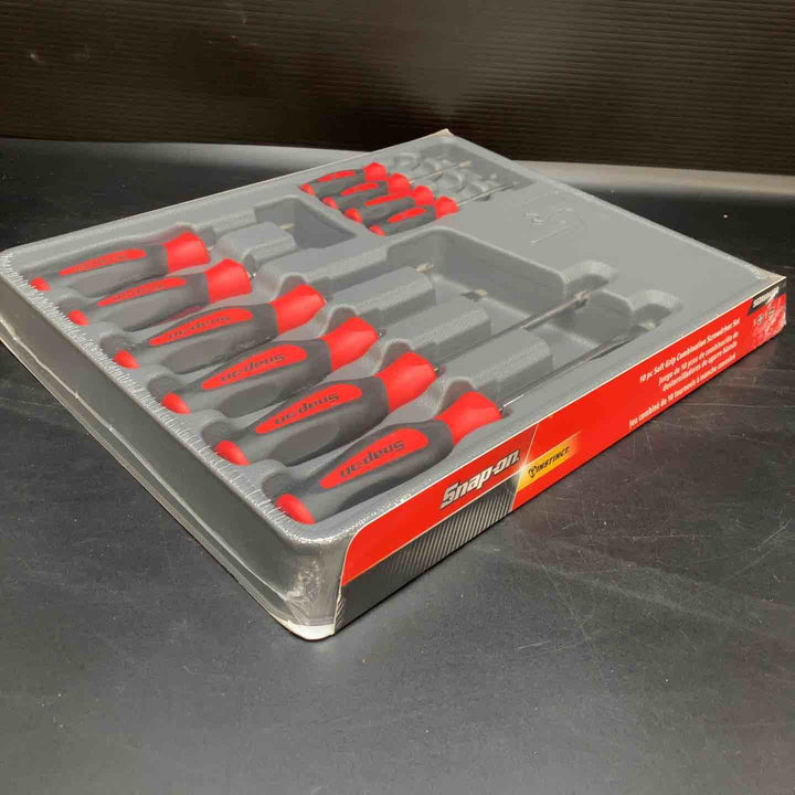 【未使用品】スナップオン(Snap-on) コンビネーションソフトグリップドライバー 10本セット SGDX6040BR【川越店】