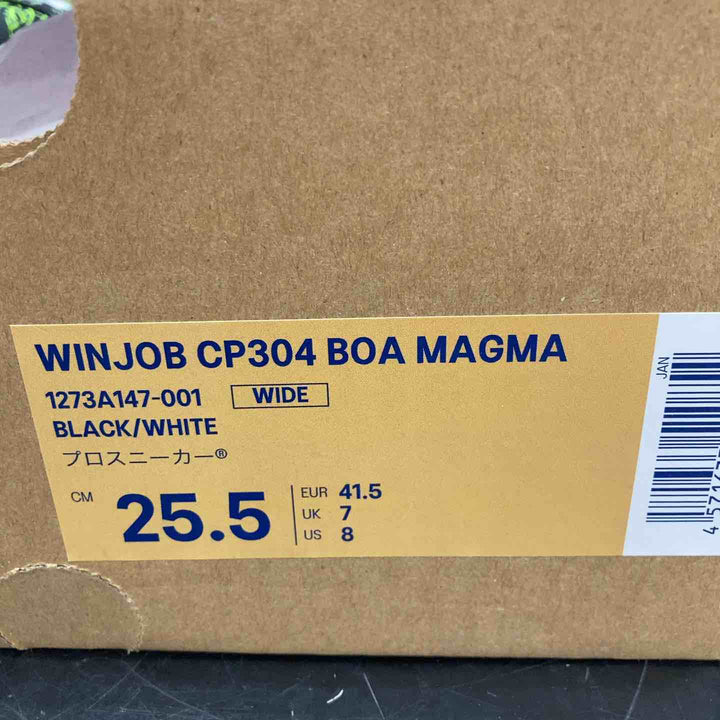 アシックス(asics) 安全靴WINJOB CP304 BOA MAGMA 1273A147-001 サイズ25.5【川越店】