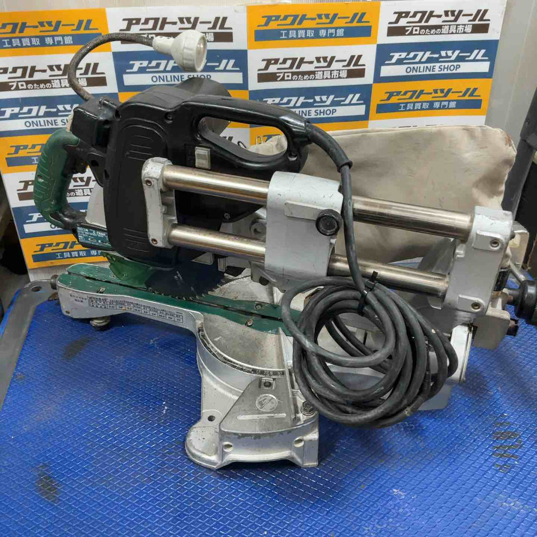 ☆ハイコーキ(HIKOKI ※旧:日立工機) 卓上スライド丸のこ C7RSH【草加店】