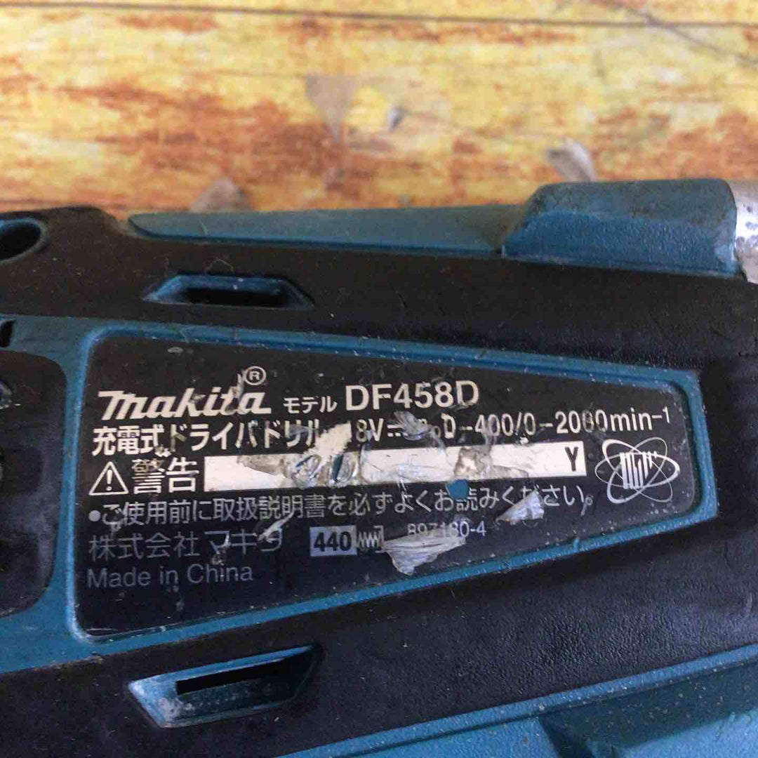 ☆マキタ(makita) コードレスドリルドライバー DF458DZ【川崎店】