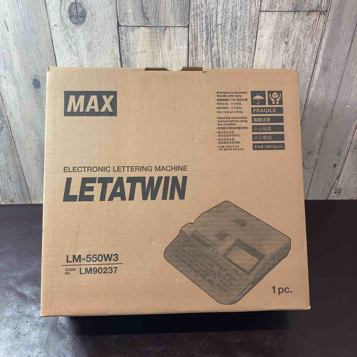 【未使用(店頭展示品)】マックス(MAX) チューブマーカー(レタツイン) LM-550W3 LETATWIN【東大和店】