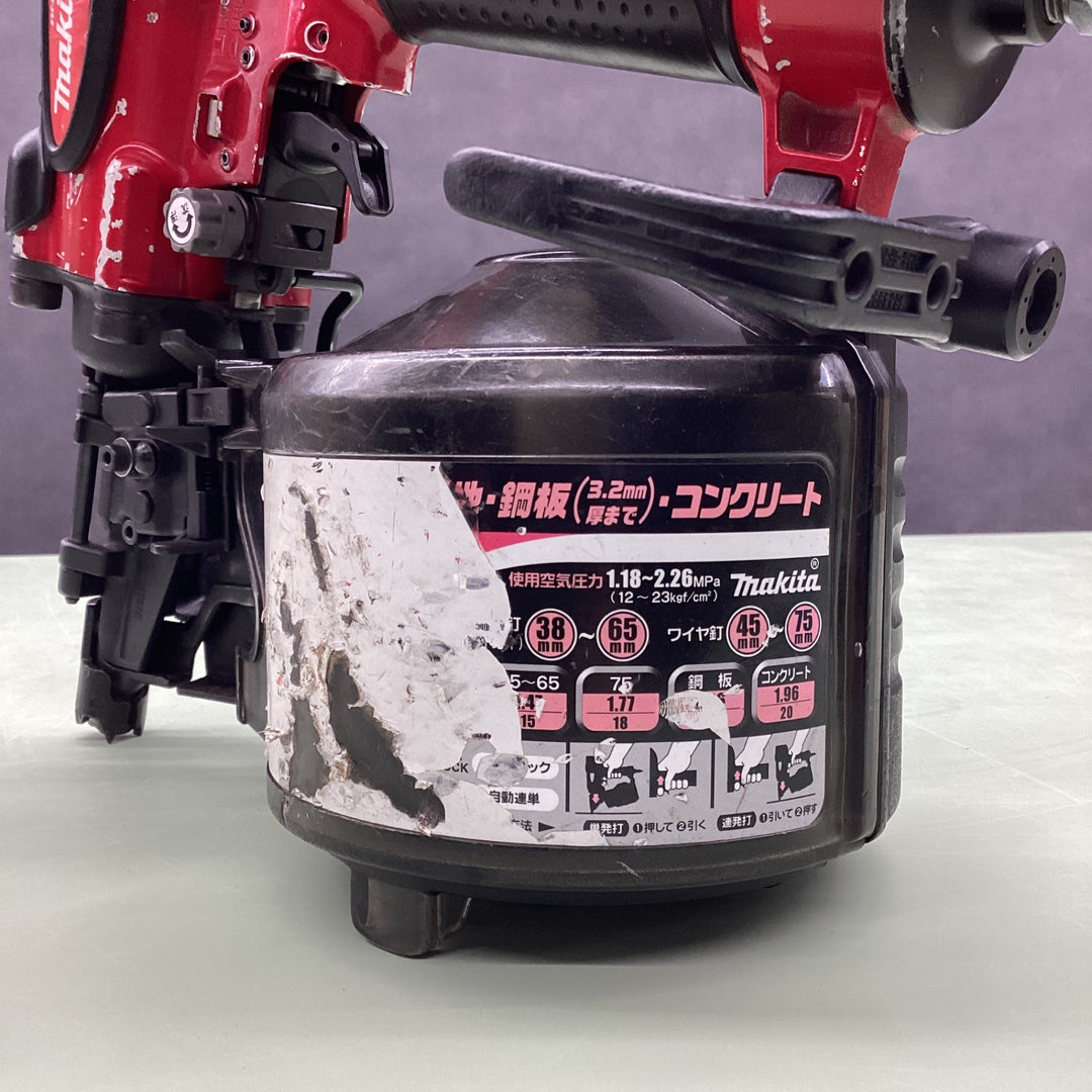 【中古】マキタ(makita) 高圧エア釘打ち機 AN711H【草加店】
