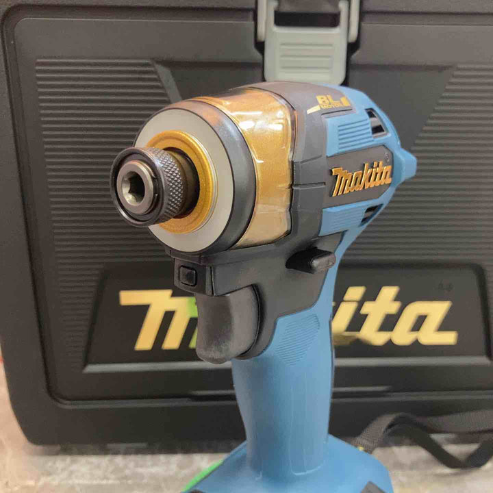 【未使用品】 本体+ケース マキタ makita コードレスインパクトドライバー TD173DZPB LXT20周年記念 プレミアムブルー【八潮店】