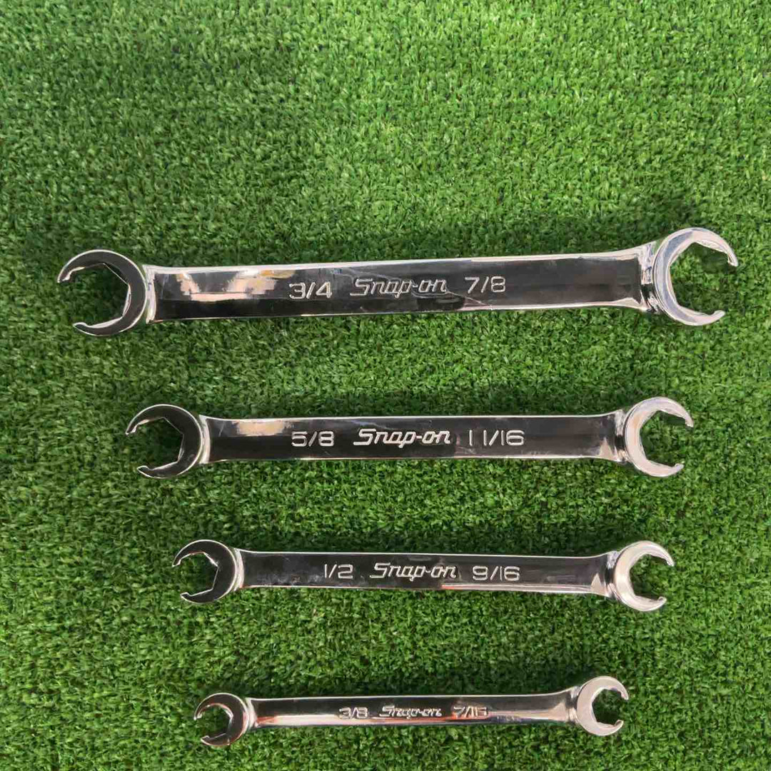 スナップオン Snap-on ダブルエンド フレアナット レンチ 4本セット RXFS1214B/1618B/2022B/2428B【草加店】