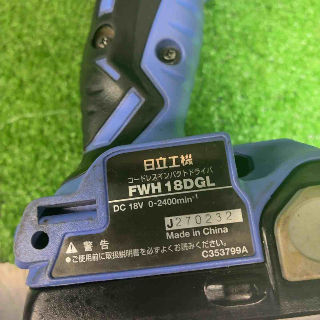 ◇HiKOKI(ハイコーキ)旧日立工機 コードレスインパクトドライバFWH18DGL(2LEGK)【藤沢店】