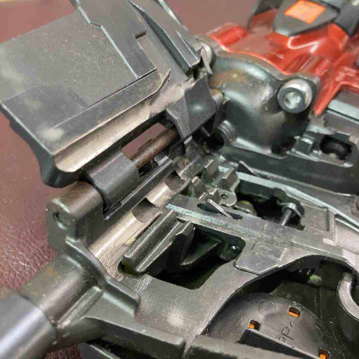 【中古品】★マックス(MAX) 高圧用釘打ち機 HN-75N4(D)_マットマイスターレッド ソフトケース付き【東大和店】