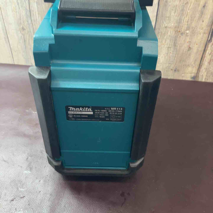 【中古品】マキタ(makita) コードレスラジオ MR113【東大和店】