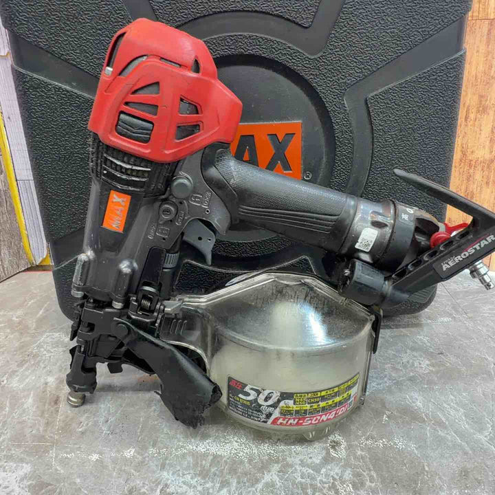 ★マックス(MAX) 高圧エア釘打ち機 HN-50N4(D)-G【八潮店】