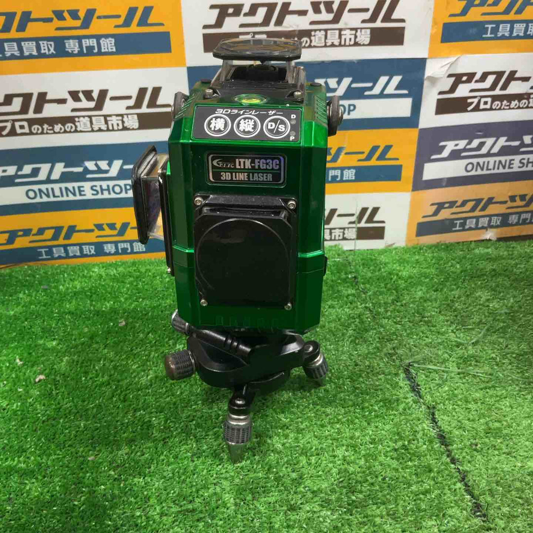 テクノ販売 水平/垂直ラインレーザー LTK-FG3C【草加店】