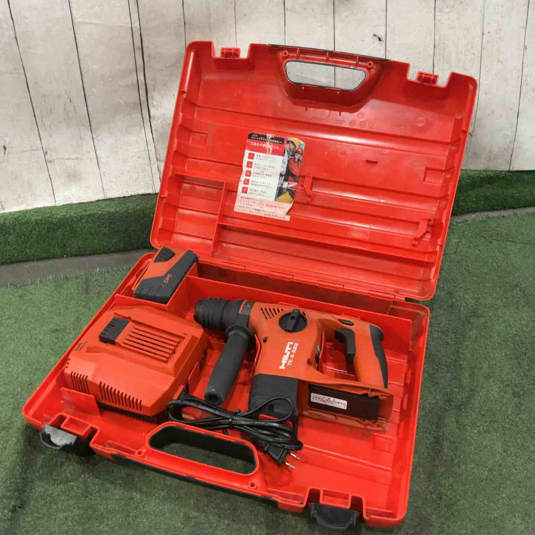 ◇ヒルティ(HILTI) コードレスハンマドリル　TE4-A22 動作確認済【川口店】