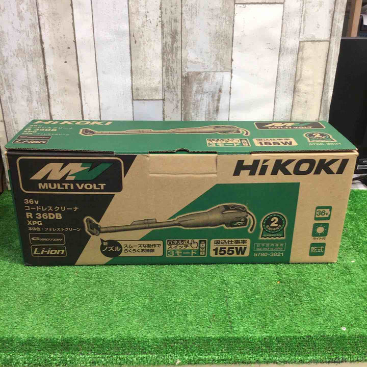 ハイコーキ(HIKOKI ※旧:日立工機) コードレスクリーナー R36DB(XPG)【町田店】