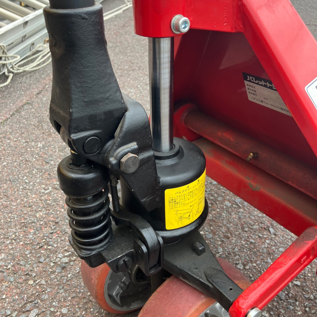 【店頭受取り限定】ニチユ パレットトラック ハンドリフト PT10S-18-100 荷重1000kg パレットリフト・運搬【川口店】