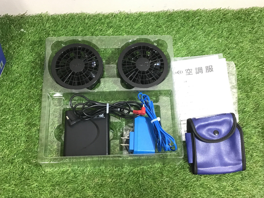 ◇空調服 スターターキット02 SKSP02B ブラックファン【富山店】●Y5