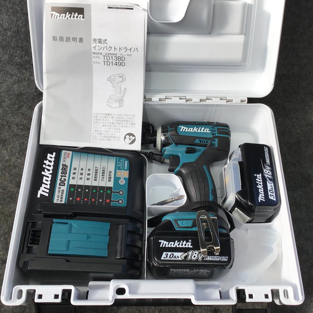 【未使用品(店頭展示品)】★マキタ(makita) コードレスインパクトドライバー TD149DRFX【岩槻店】