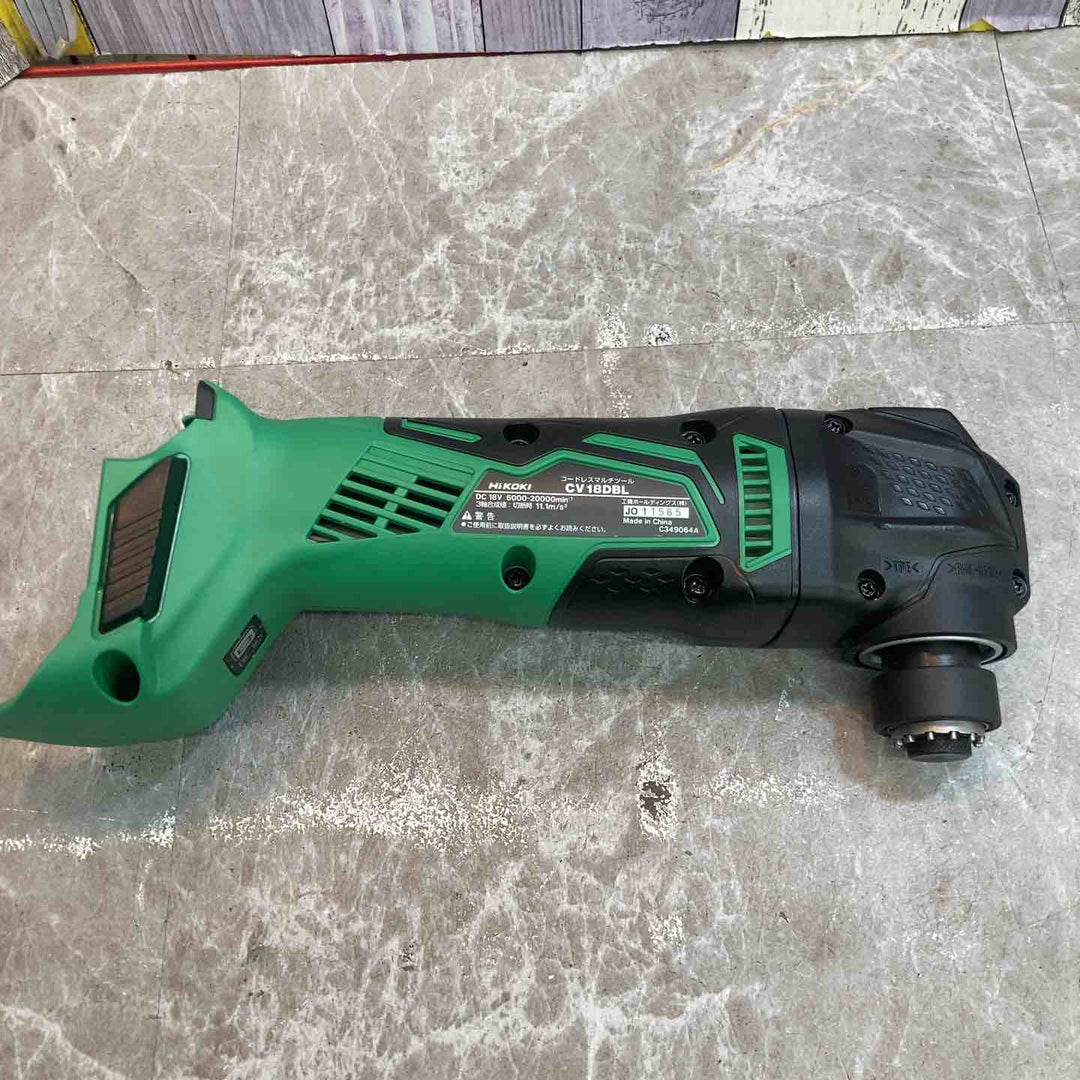 【未使用品】★ハイコーキ HIKOKI 18V コードレスマルチツール CV18DBL 付属品内容要確【八潮店】