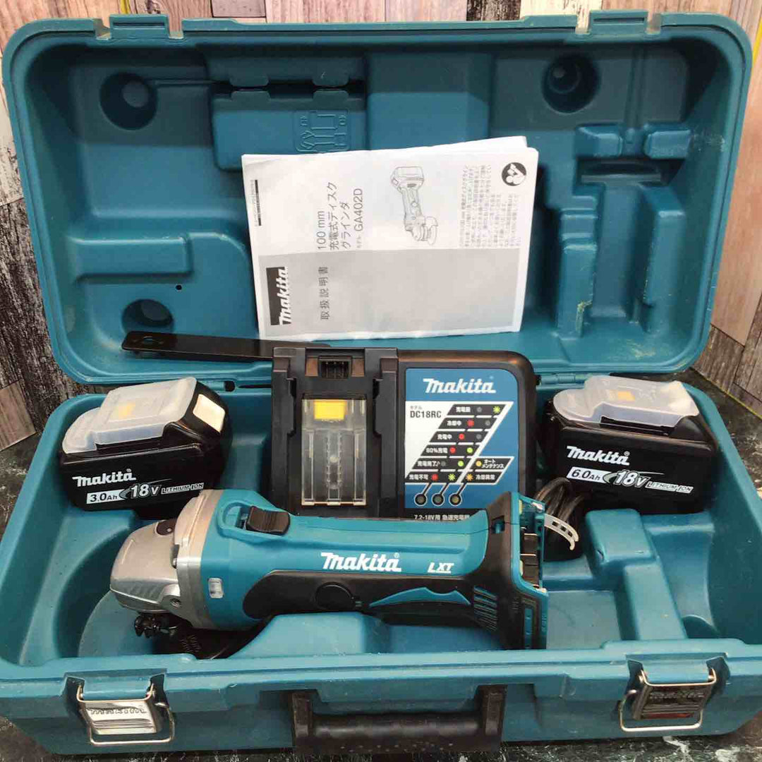 ◇マキタ(makita) コードレスディスクグラインダ GA402DRF【八潮店】
