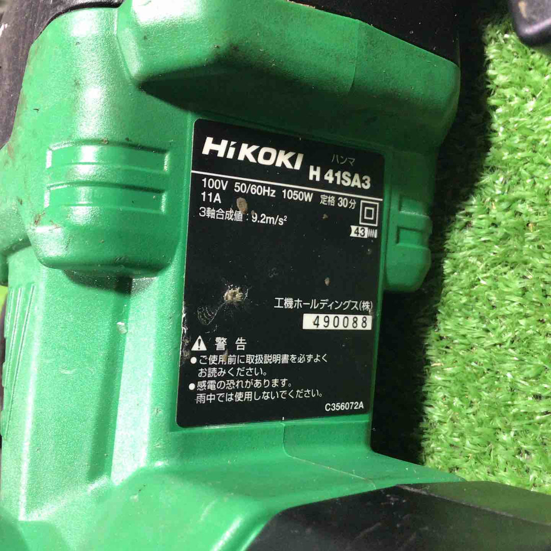 ★ハイコーキ(HIKOKI ※旧:日立工機) 電動ハンマ H41SA3【川口店】