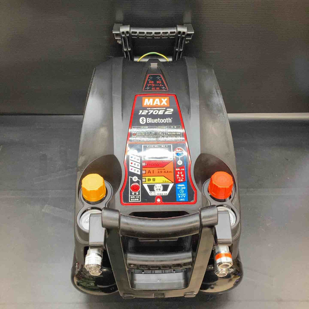 ★マックス(MAX) エアコンプレッサー AK-HL1270E2_ブラック【川越店】