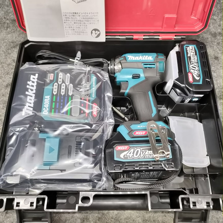 【未使用】 マキタ makita 40Vmax コードレスインパクトドライバー TD002GRDX 【桶川店】