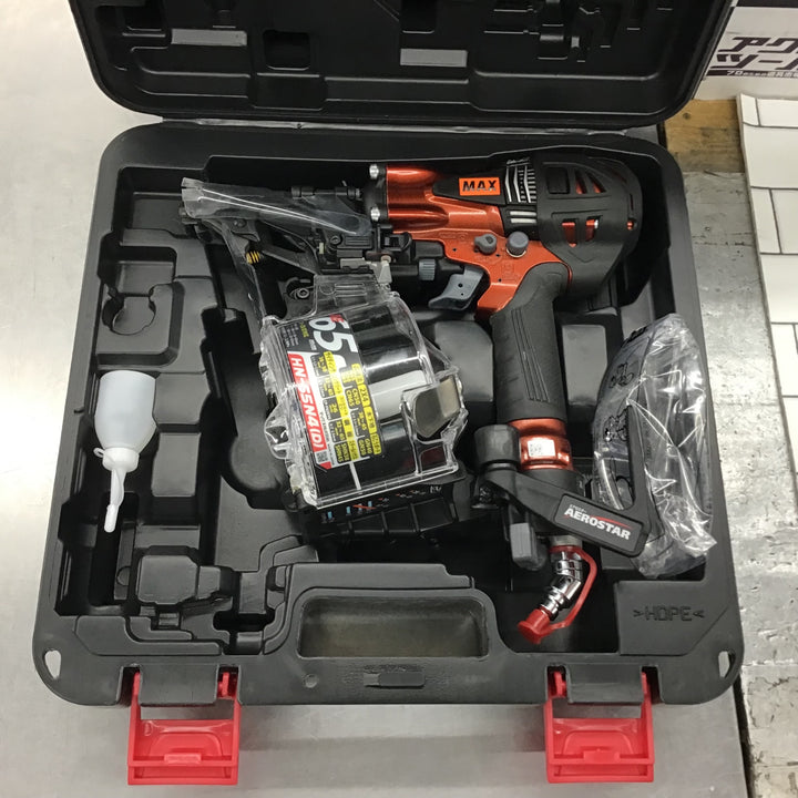 ★マックス(MAX) 高圧エア釘打ち機  HN-65N4(D)-R【所沢店】