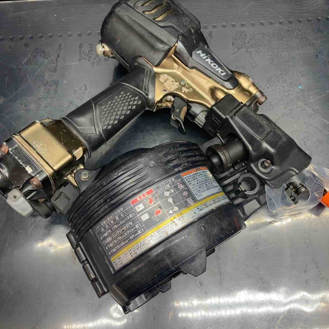★ハイコーキ(HIKOKI ※旧:日立工機) 高圧エア釘打ち機 NV75HR2(S)【川越店】